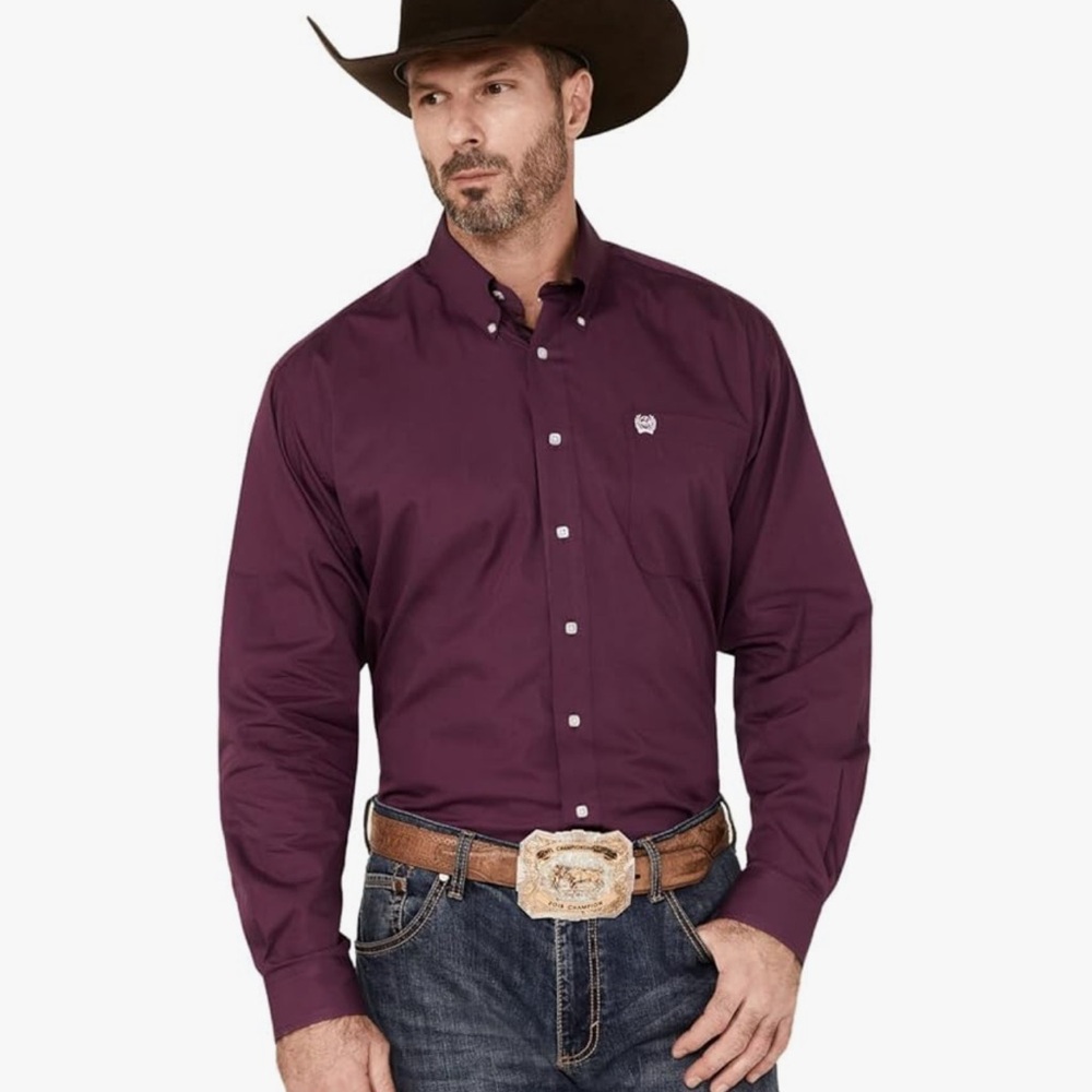 $30 If Bundled Large Cinch Men's Solid Long Sleev… - image 2